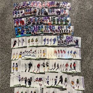 151 card lot of 2025 Sage football cards NFL